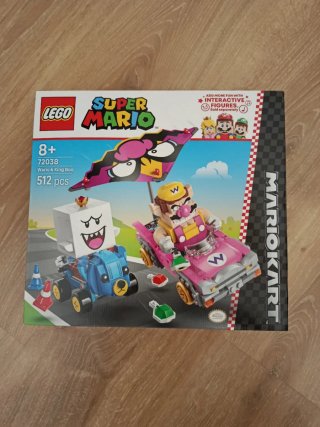 LEGO Super Mario Mario Kart Wario y Rey Boo 72038