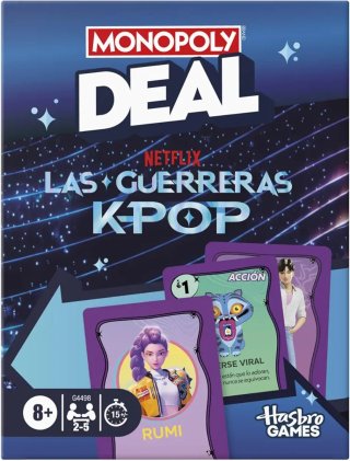 Juego de Cartas Monopoly Deal Las Guerreras K-Pop