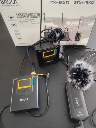 Micrófonos Inalámbricos Balila WM300