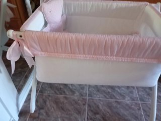 Minicuna Blanca para Bebé