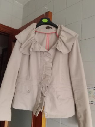 Chaqueta Adolfo Domínguez Beige Talla 44
