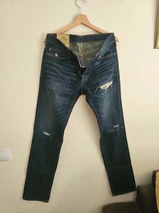 Vaqueros Hollister Azul Talla 30-32