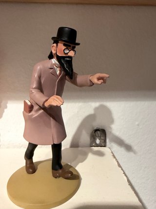 Figura Tintín Profesor Sakharine