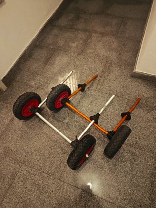2 Carros de transporte para kayak