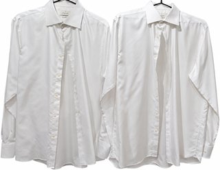 Pack 2 Camisas Blancas Emilio Tucci Talla L