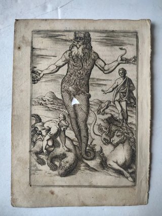Grabado del Siglo XVI de Vincenzo Cartari