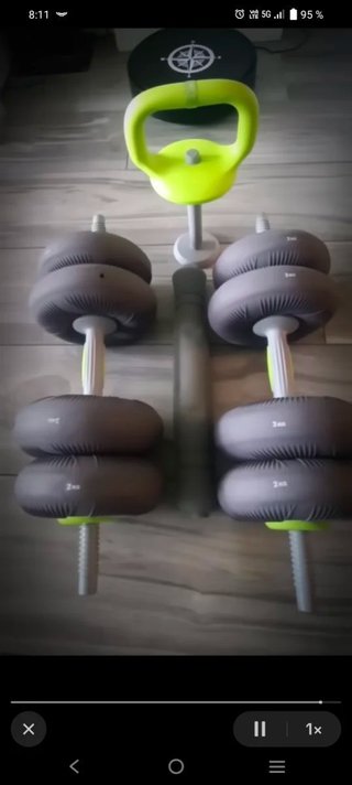 Pesas Blandas Antiruido 20kg