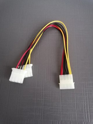Cable Divisor de Alimentación IDE