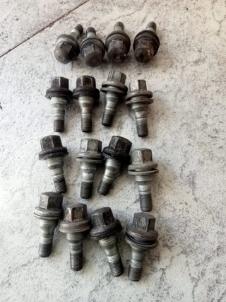 16 Tornillos para Llantas Peugeot y Citroën