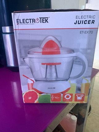 Exprimidor Eléctrico Electrotek ET-EX70