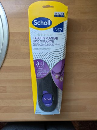 Plantillas Scholl In-Balance Fascitis Plantar