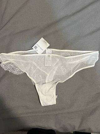 Tanga Women'secret Blanco Talla M