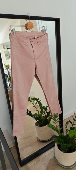 Pantalón Skinny Rosa Palo