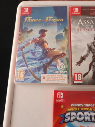 Carátulas de Juegos para Nintendo Switch 5 € unida