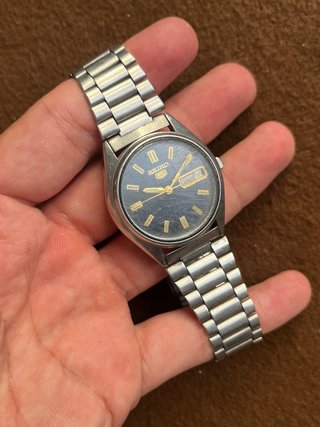Reloj Seiko 5 Automático Azul