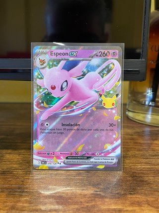 Espeon EX 070/128 Pokemon 30 Aniversario ESP