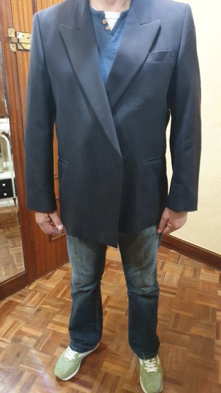 Americana Azul Marino Talla 50