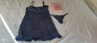 Conjunto Picardía 2 Piezas Azul