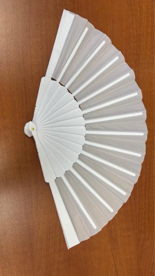 Abanico Blanco para Eventos