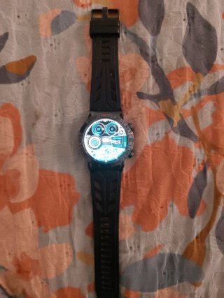 Reloj inteligente negro smartwatch KC80