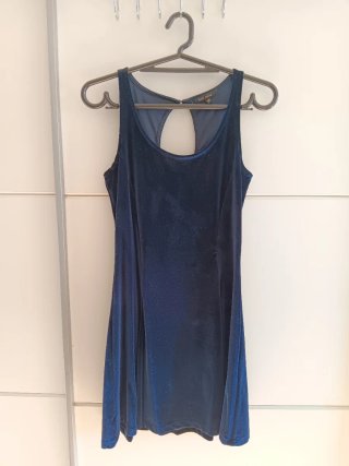 Vestido de fiesta azul