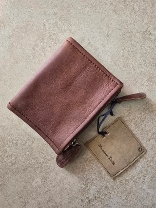 Cartera Nueva Massimo Dutti de Piel Marrón