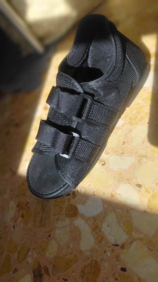 Zapato Postoperatorio Negro
