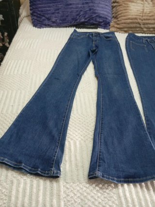 2 Pantalones Vaqueros Campana Haora e las ticos