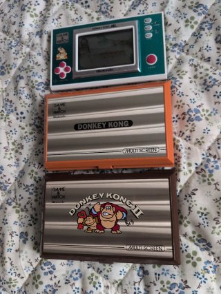Lote 3 Consolas Nintendo Game & Watch