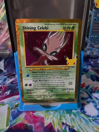 Carta Pokémon Shining Celebi (30th Anniversary)