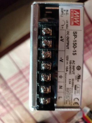 Fuente de alimentación Mean Well SP-150-15