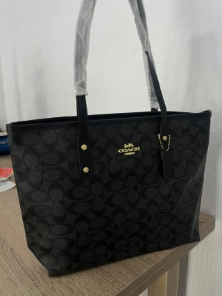 Bolso Tote Coach Negro