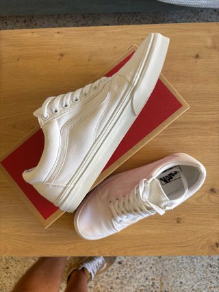 Zapatillas Deportivas Vans Old Skool Blancas