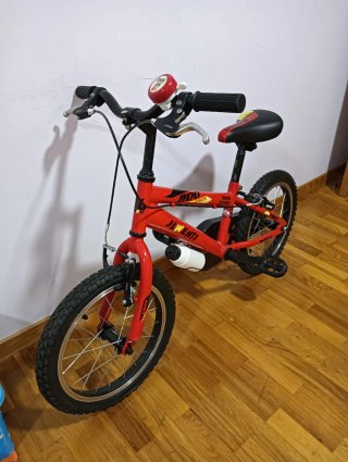 Bicicleta Infantil Roja