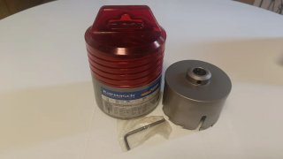 Corona Perforadora Industrial Karnasch 100 mm
