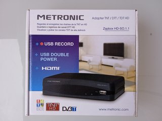SINTONIZADOR TDT HD METRONIC ZAPBOX