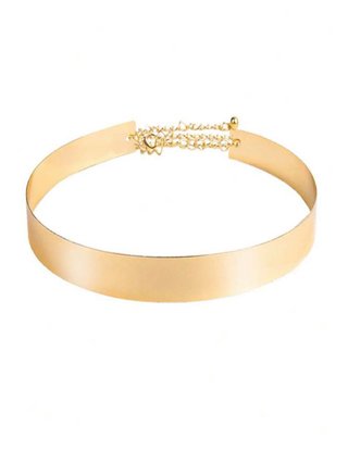 Cinturón Rígido Dorado