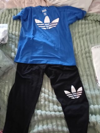Chándal Adidas Azul y Negro