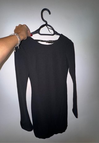Vestido negro zara