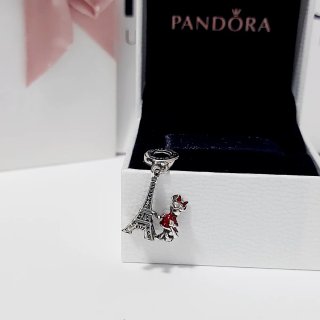 Charm Pandora Torre Eiffel y Minnie