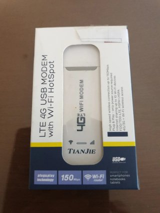 Módem USB 4G LTE Tianjie con Wi-Fi