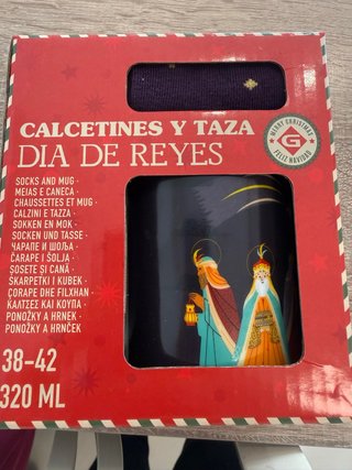 Set de Taza y Calcetines Día de Reyes