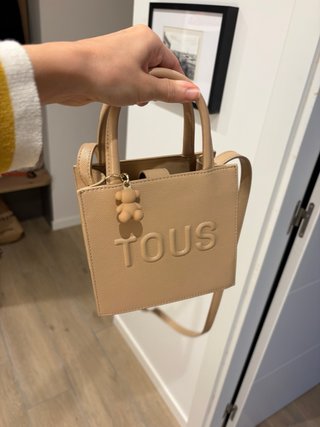 Bolso Cube Tous Beige