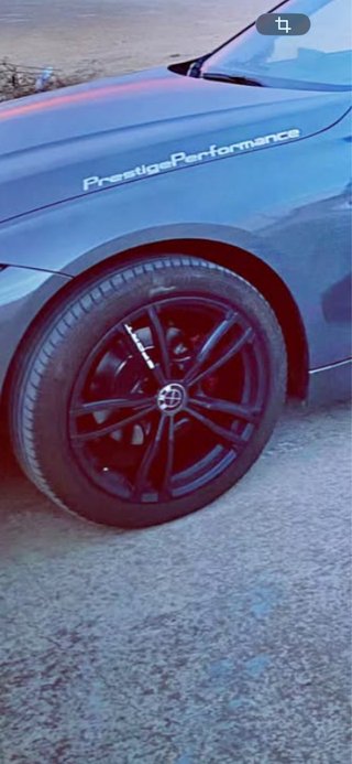 Llantas de aleación negras para coche