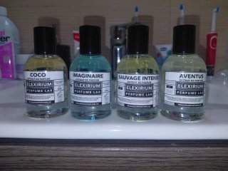 Set de 4 Perfumes Elexirium