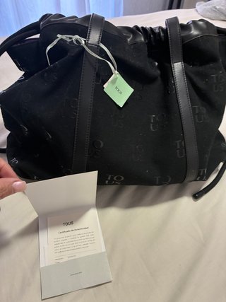 Bolso Tote Grande Tous Negro