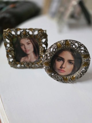 Set de 2 Portafotos Decorativos