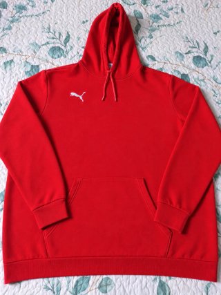Sudadera con capucha Puma roja