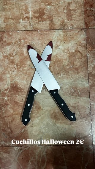2 Cuchillos de Juguete para Halloween