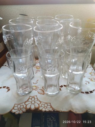 Set de 18 Vasos de Coca-Cola